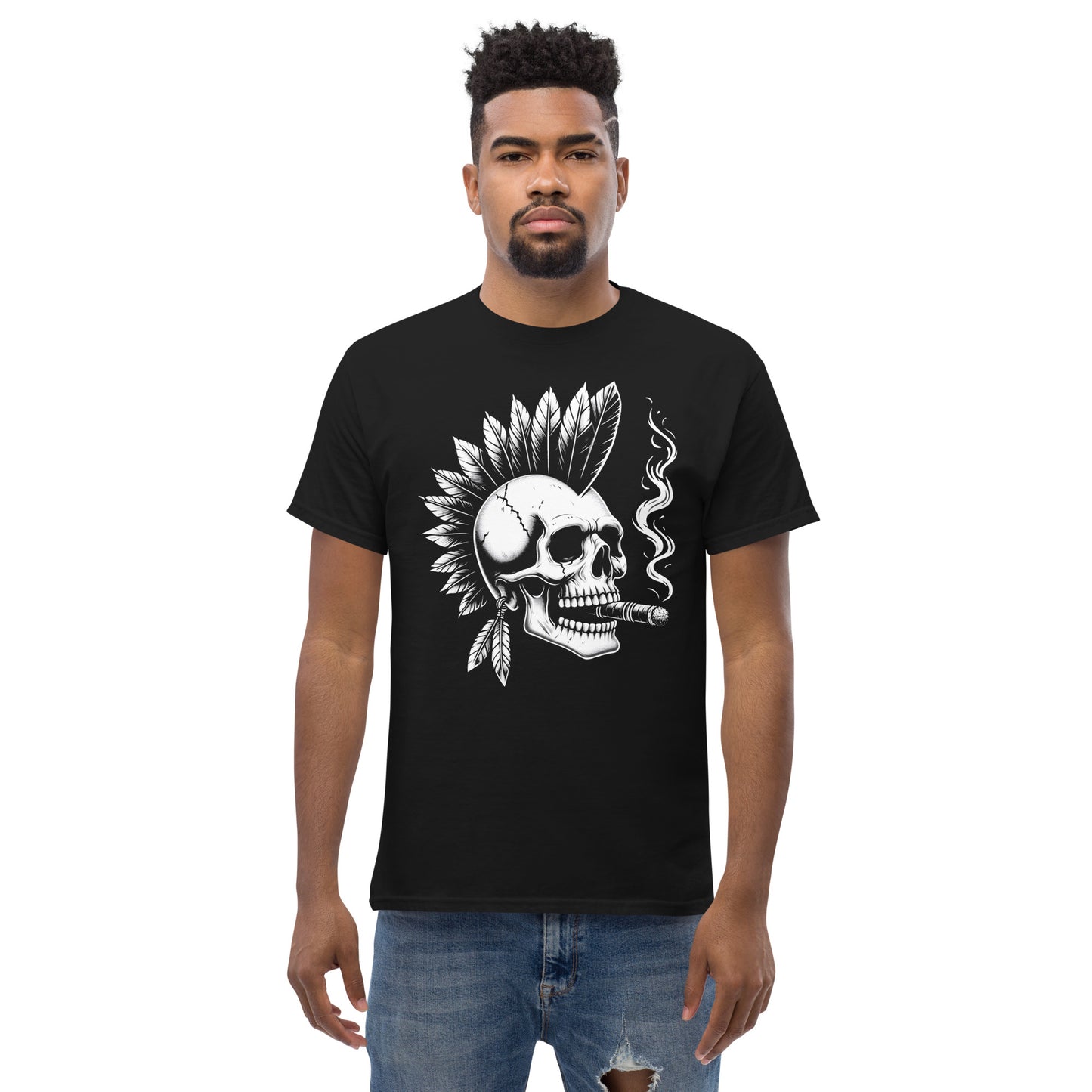 CKco "Skull smoke" Men's classic tee