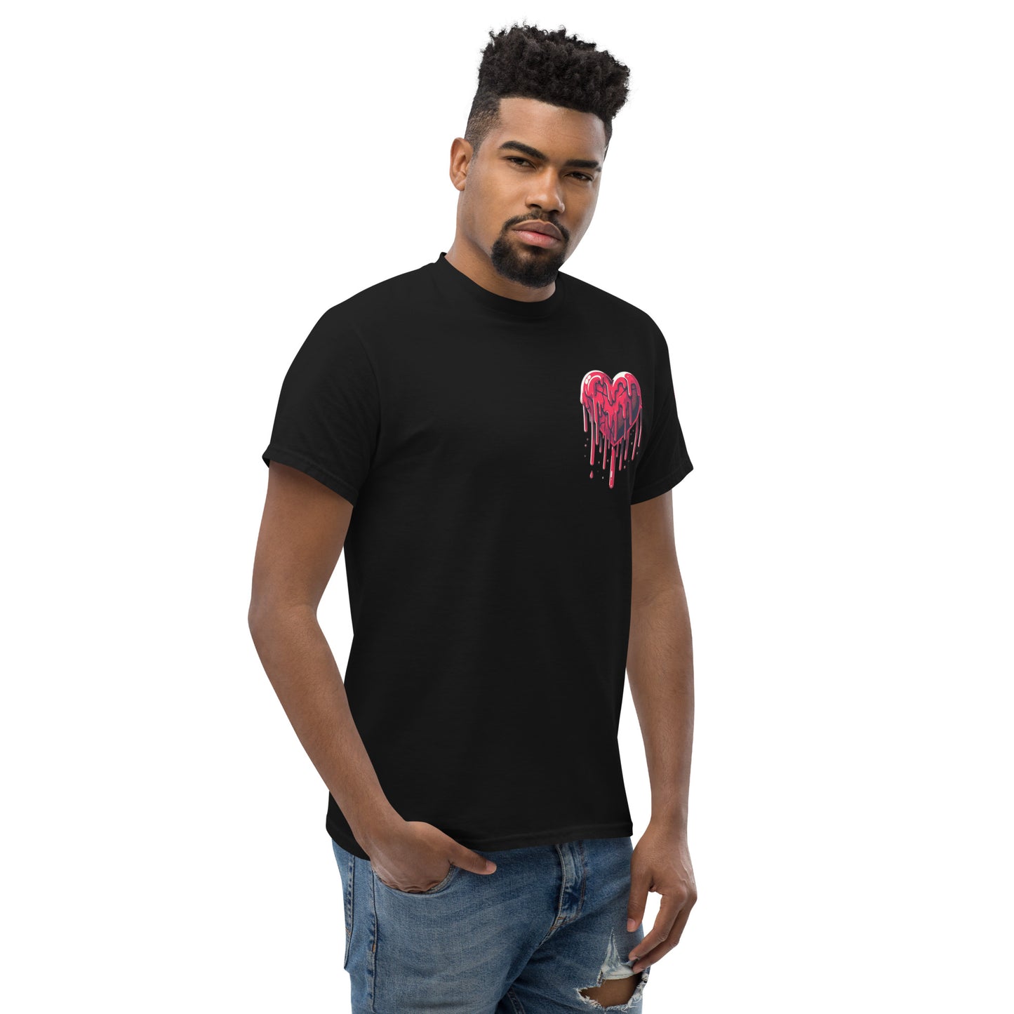 Concrete Kulture Co Men's "Heartbreak"  classic tee