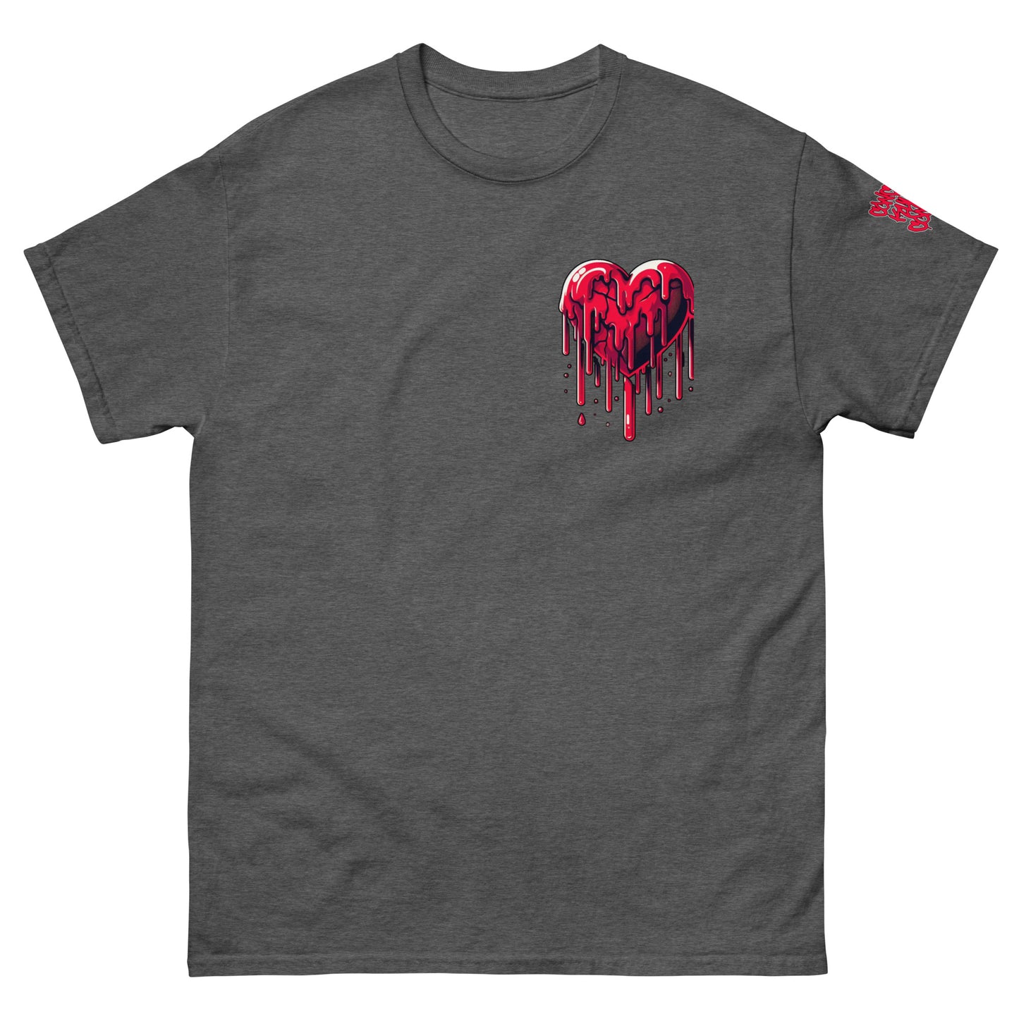 Concrete Kulture Co Men's "Heartbreak"  classic tee