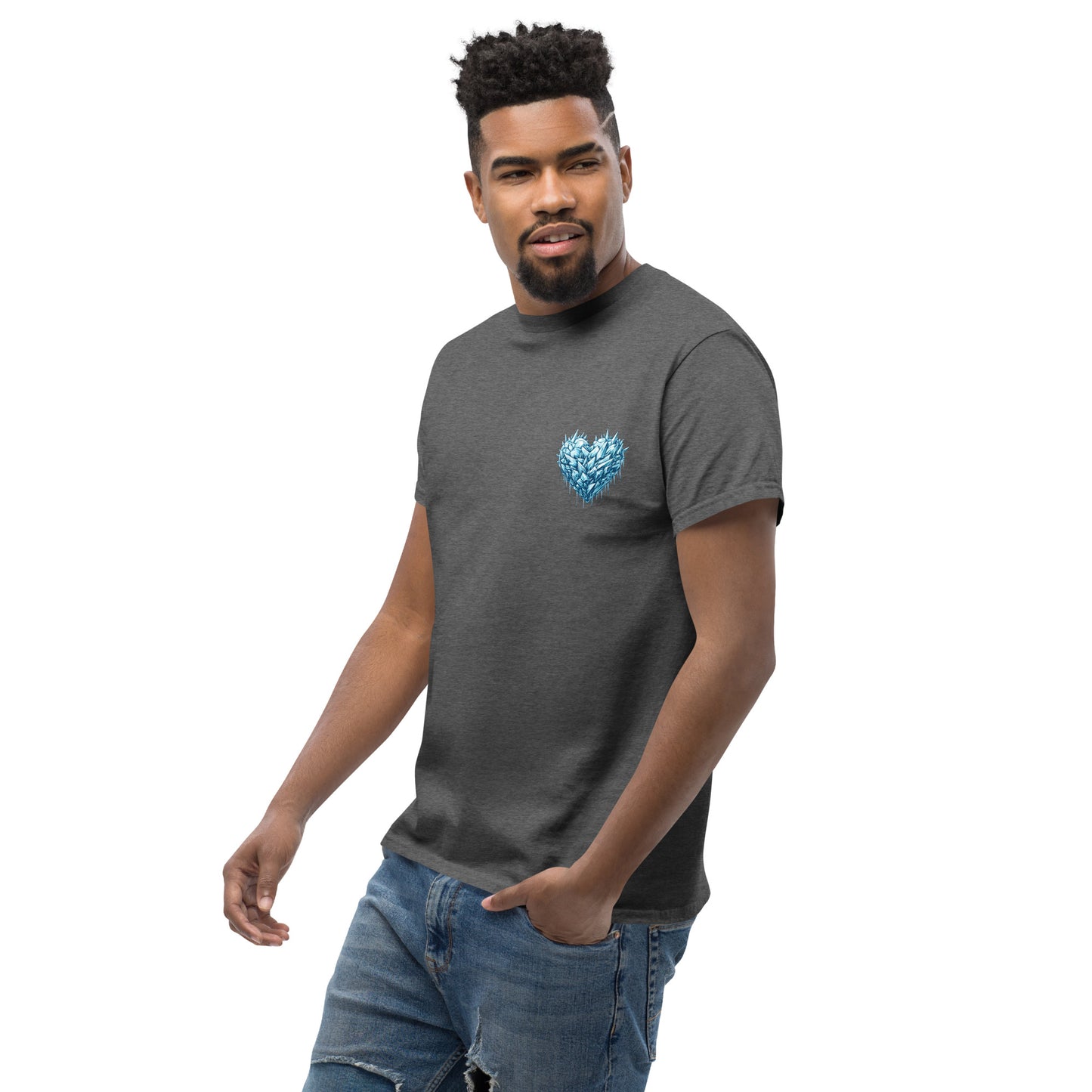 Men's "Hearts on Ice" classic tee