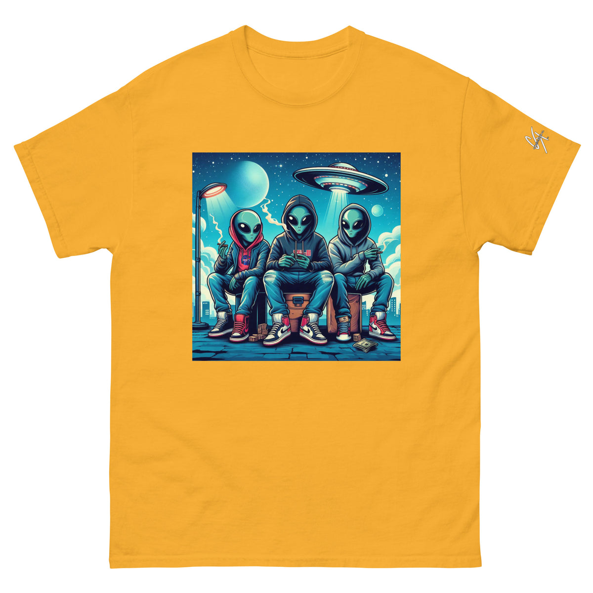 Men's CKco / Zaza "Alien Smoke" classic tee