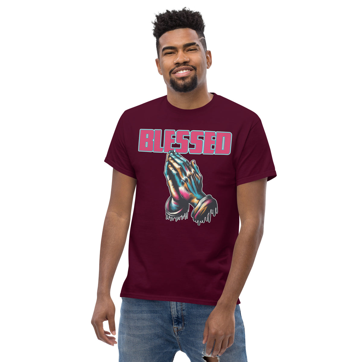 Concrete Kulture Company-Men's "Blessed" classic tee