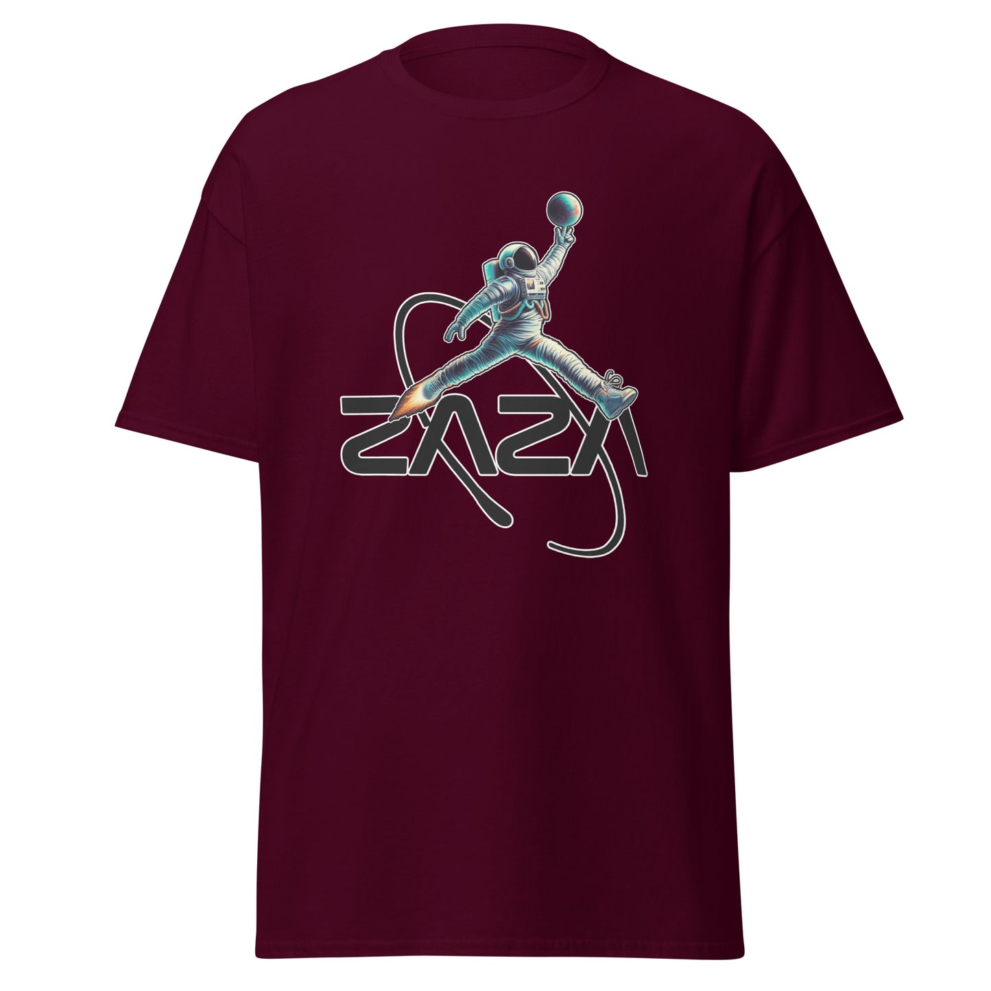 Men's classic "ZaZA Jump SpaceMan" tee