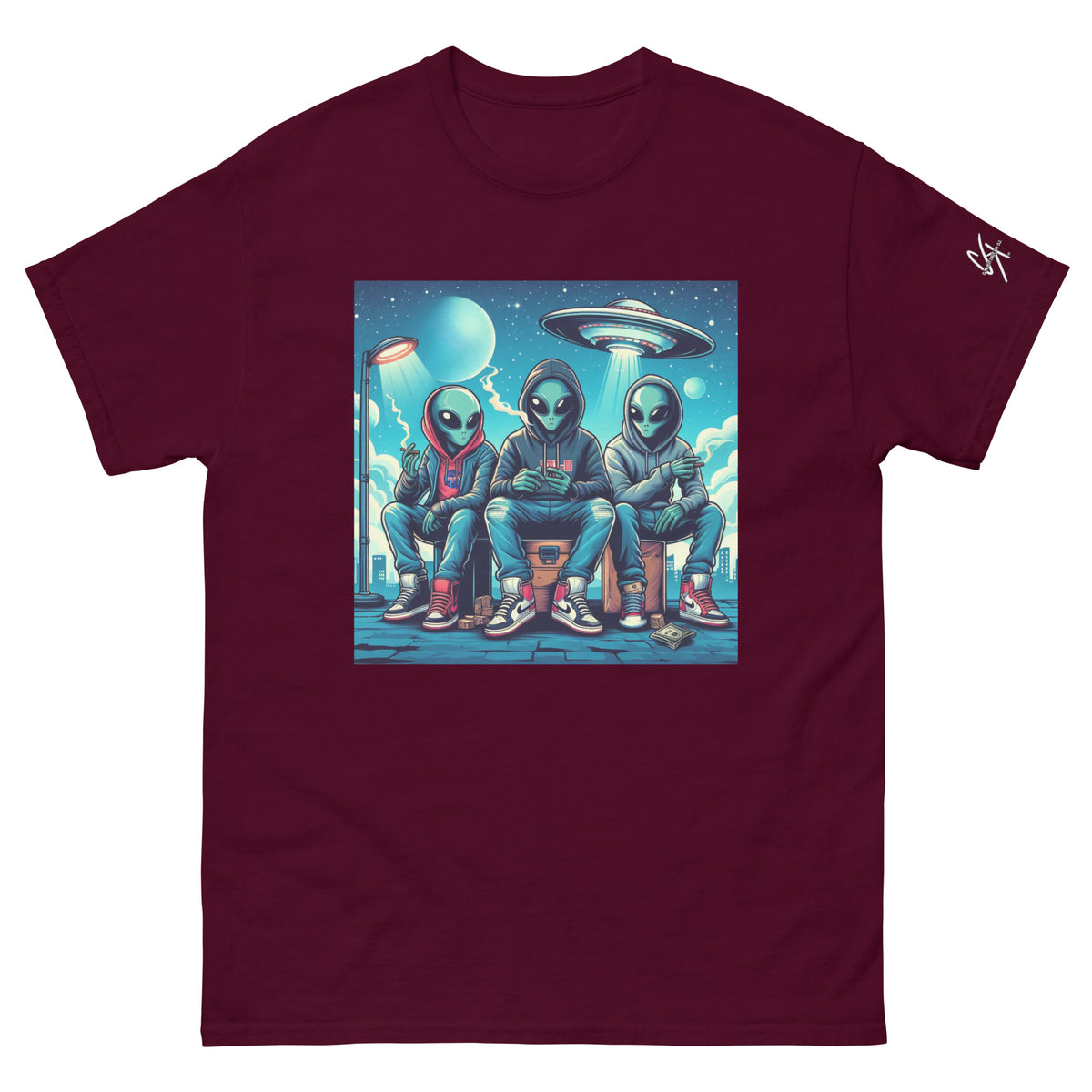 Men's CKco / Zaza "Alien Smoke" classic tee