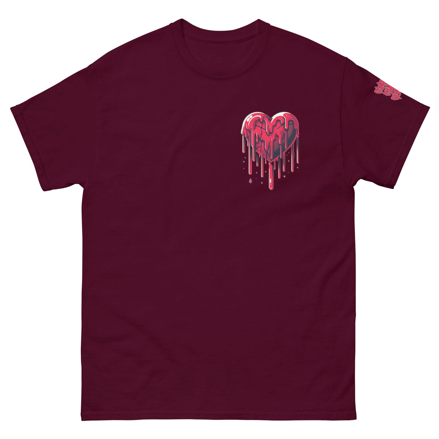 Concrete Kulture Co Men's "Heartbreak"  classic tee