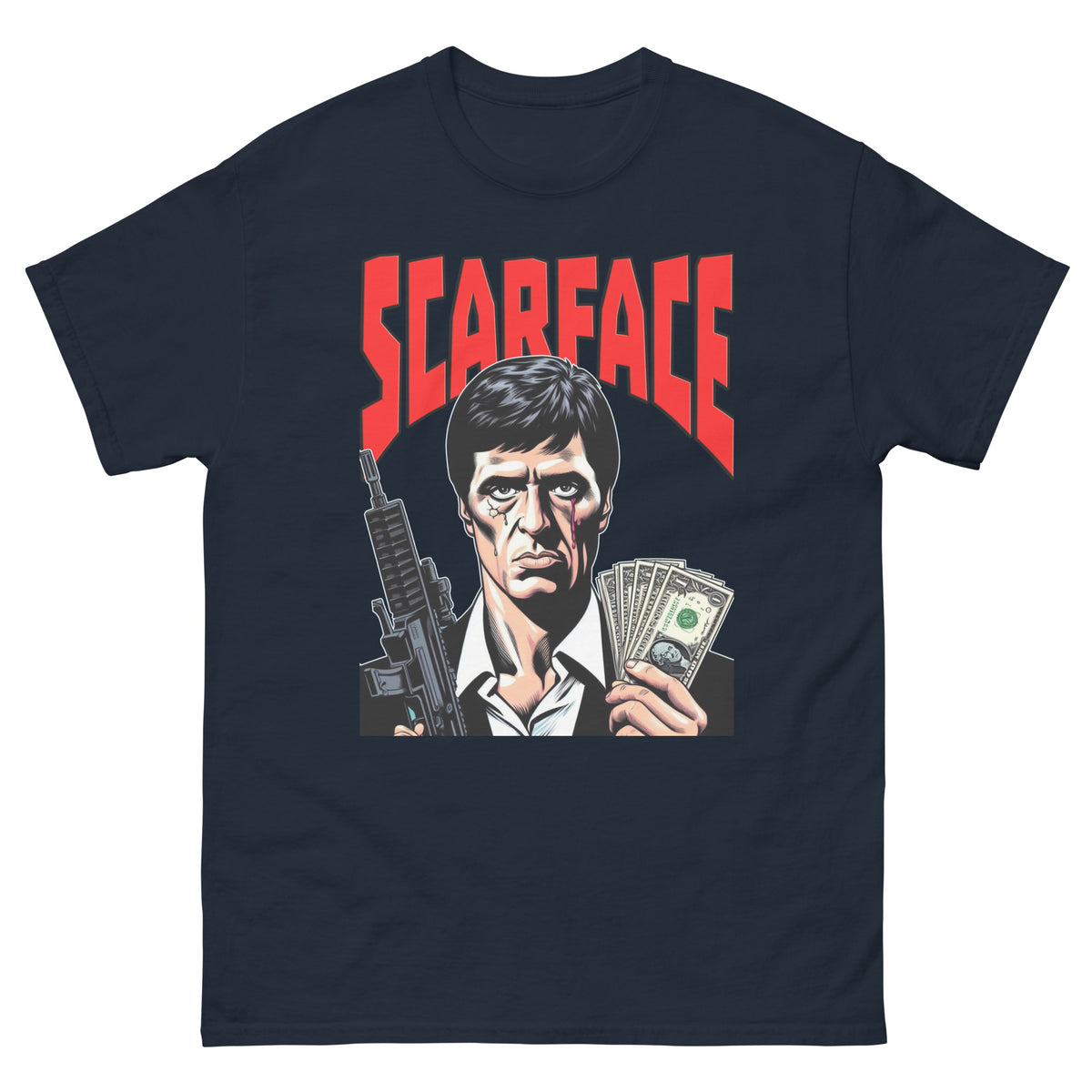 Men's Concrete Kulture Co "Scarface" classic tee 2