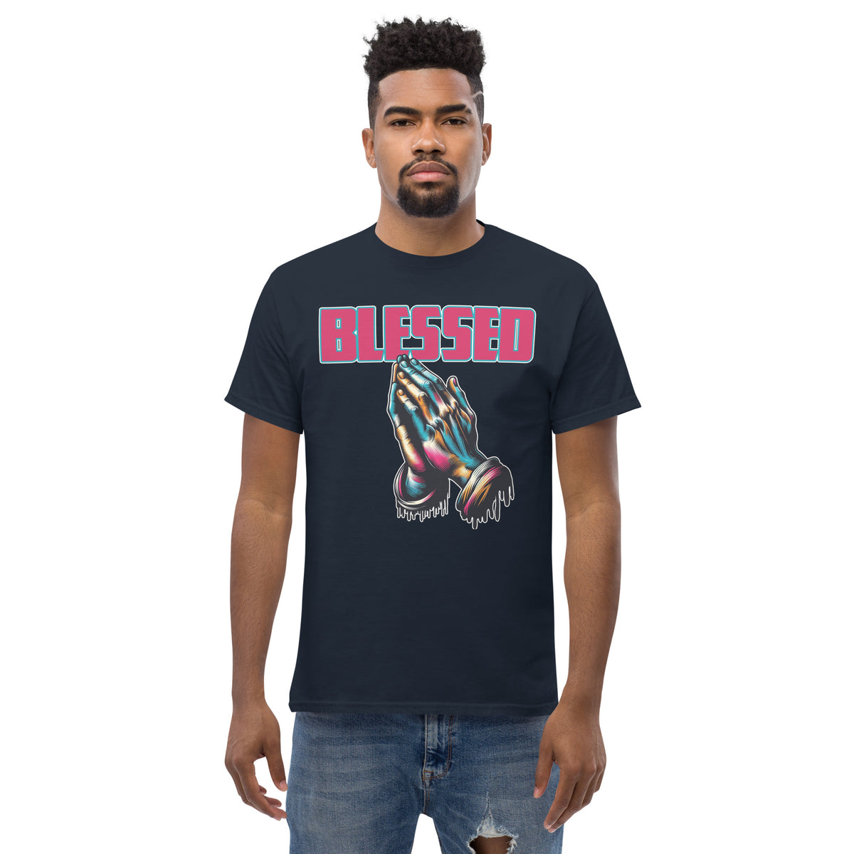Concrete Kulture Company-Men's "Blessed" classic tee