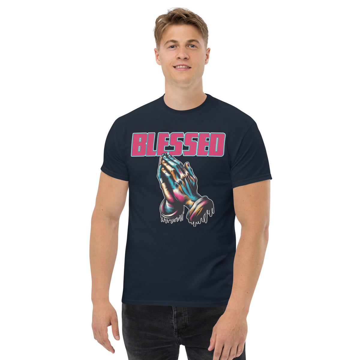 Concrete Kulture Company-Men's "Blessed" classic tee