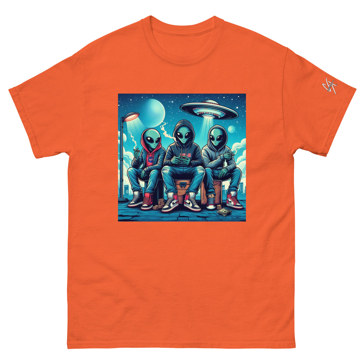 Men's CKco / Zaza "Alien Smoke" classic tee
