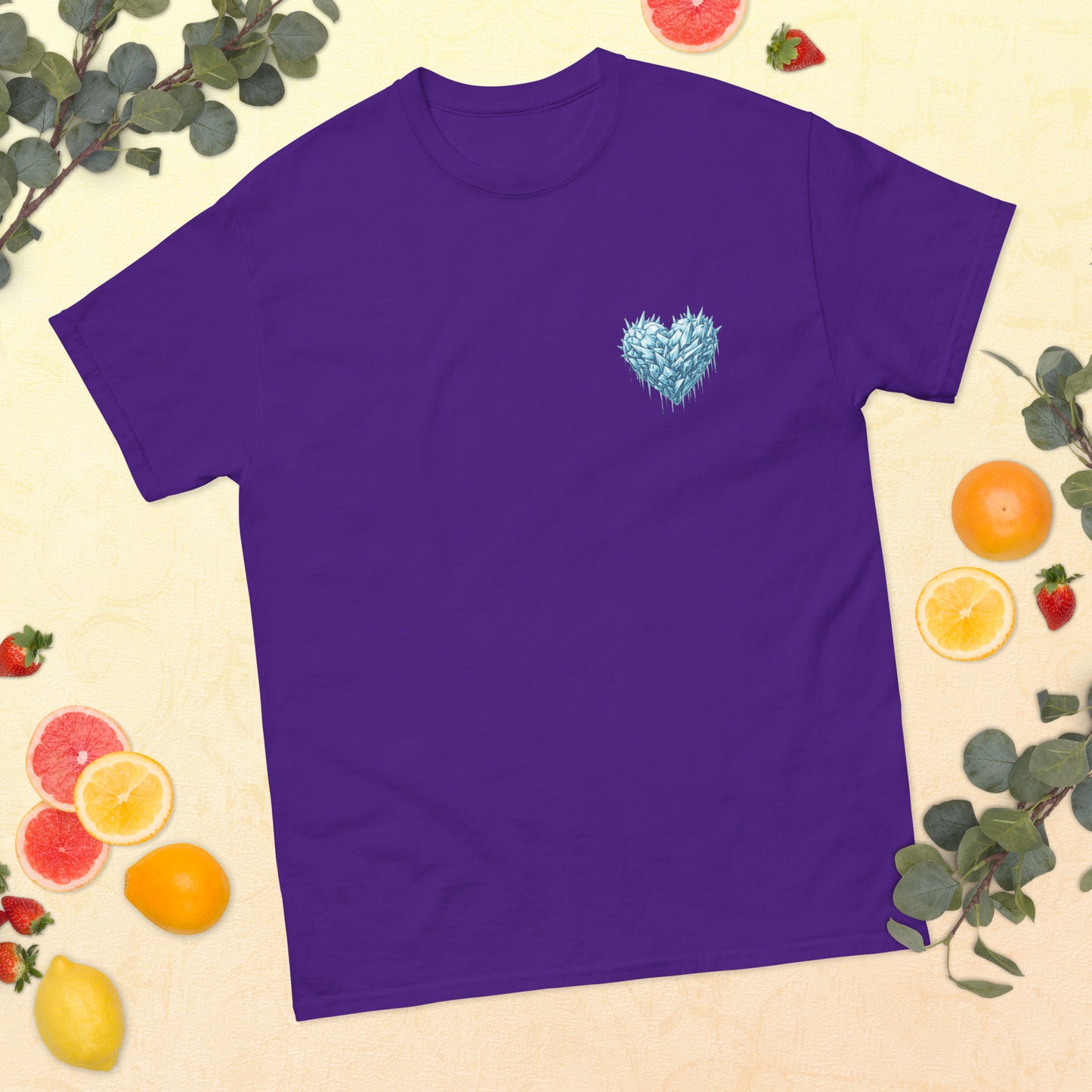 Men's "Hearts on Ice" classic tee