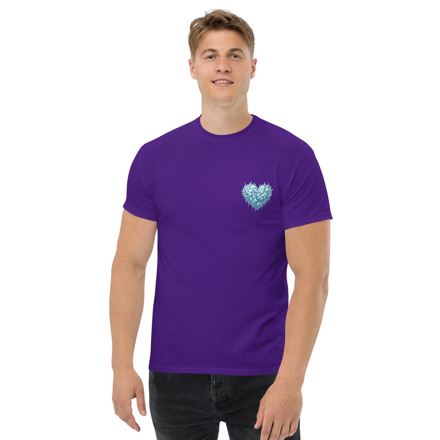 Men's "Hearts on Ice" classic tee