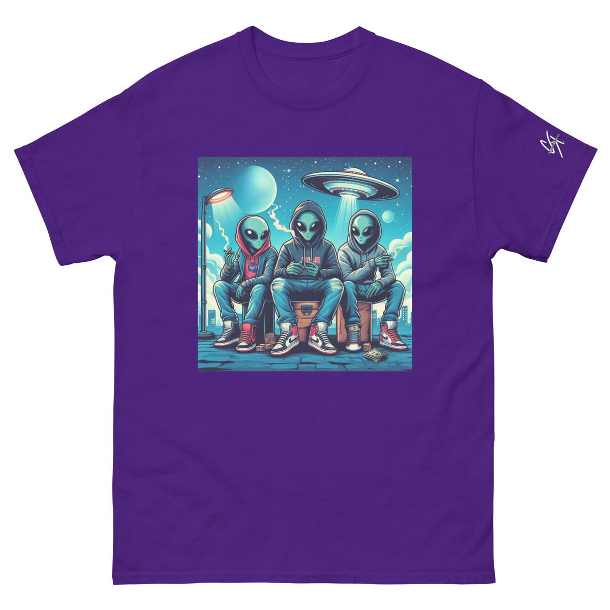 Men's CKco / Zaza "Alien Smoke" classic tee