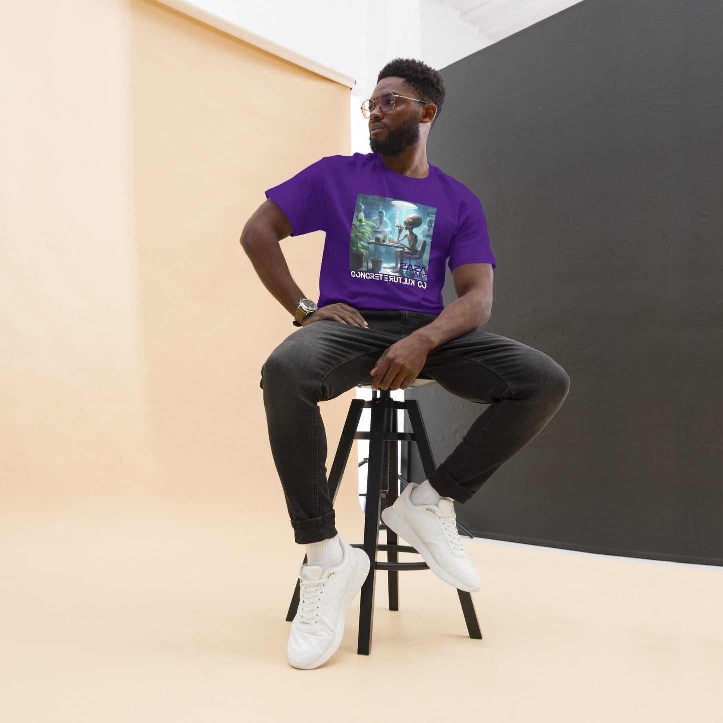 Concrete Kulture Co. -Zaza "The Test" Men's classic tee