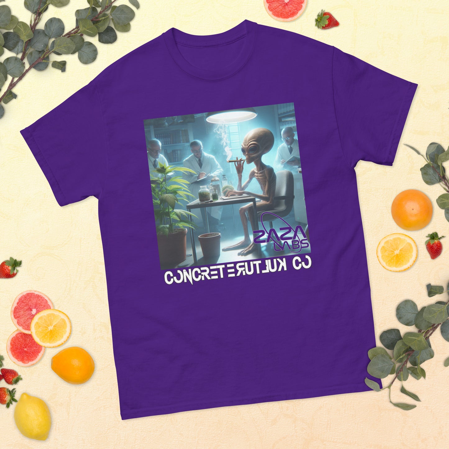 Concrete Kulture Co. -Zaza "The Test" Men's classic tee