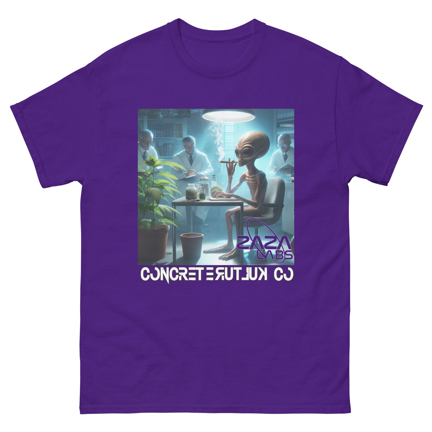 Concrete Kulture Co. -Zaza "The Test" Men's classic tee
