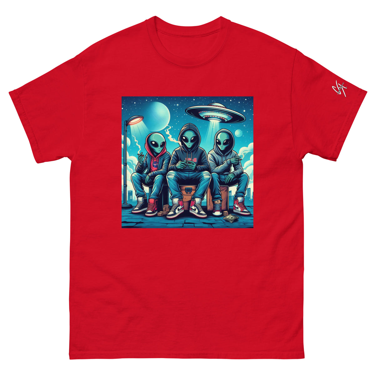Men's CKco / Zaza "Alien Smoke" classic tee