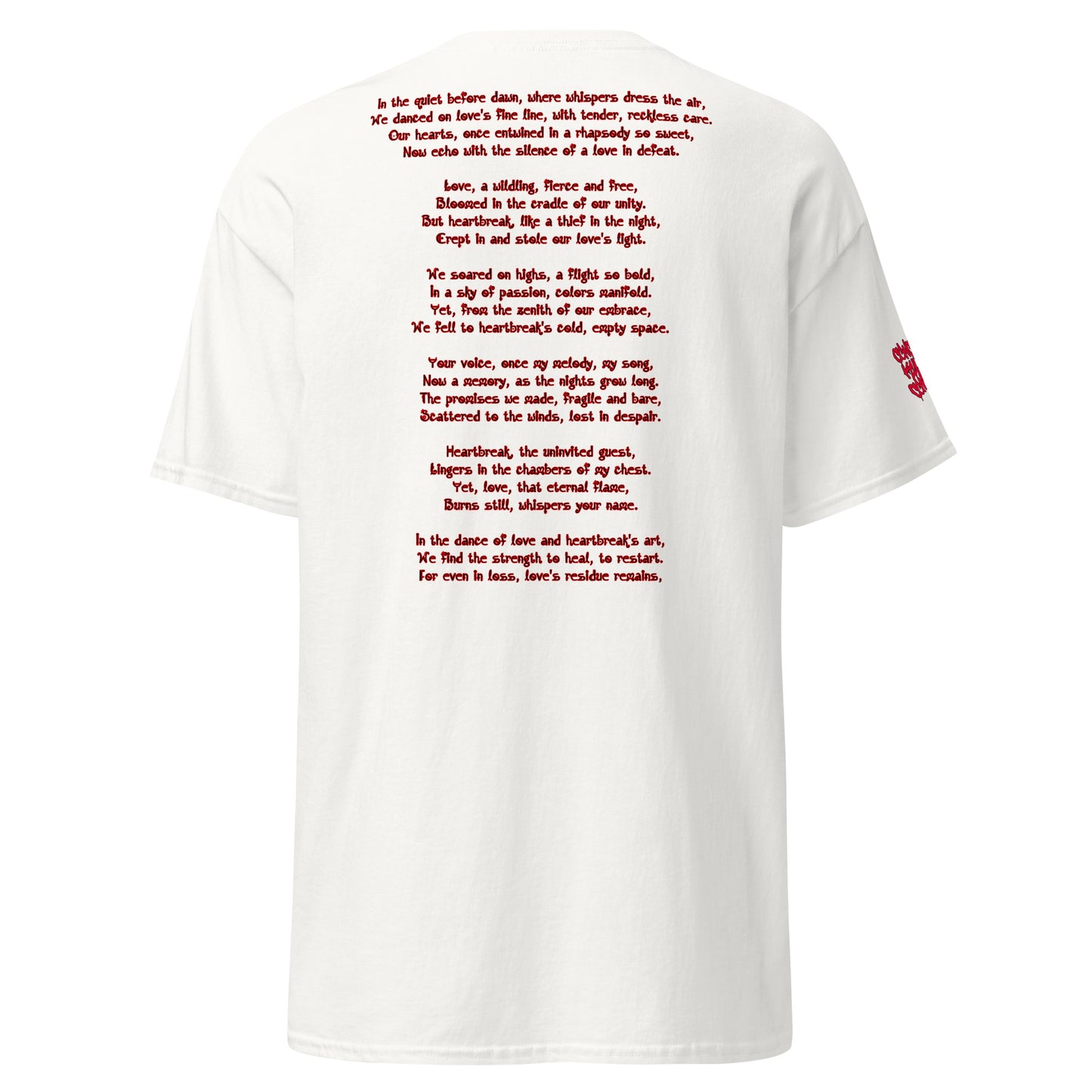 Concrete Kulture Co Men's "Heartbreak"  classic tee