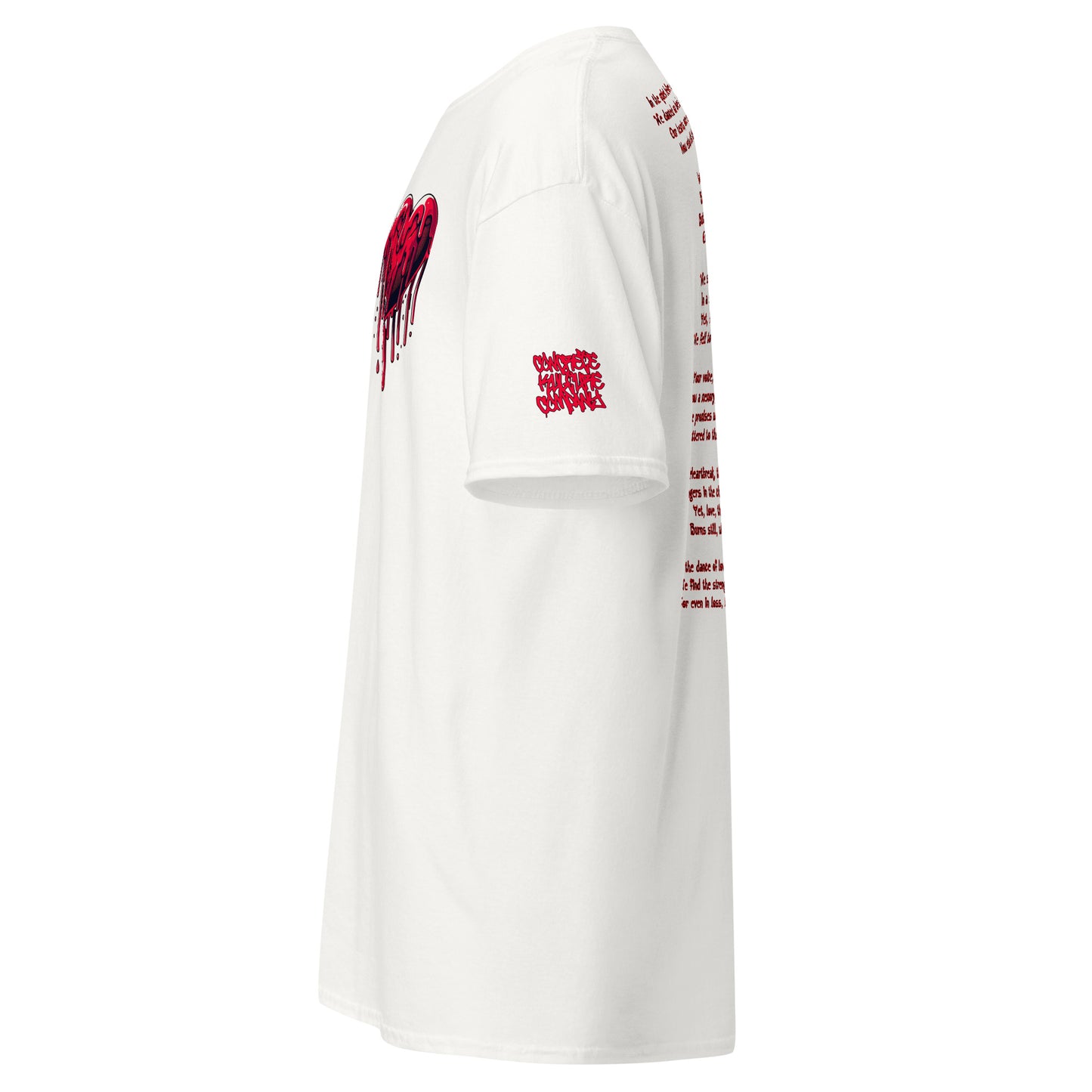 Concrete Kulture Co Men's "Heartbreak"  classic tee