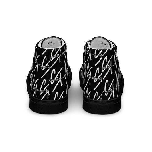 Men’s high top " CKco" canvas shoes