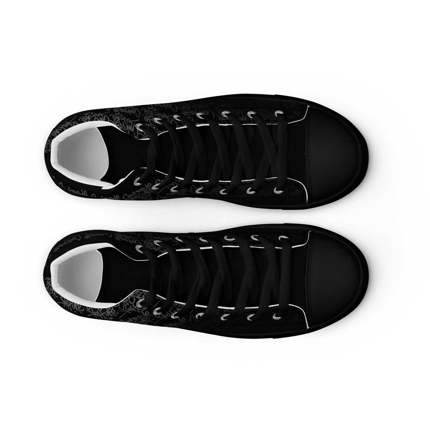 Concrete Kulture Company Men’s high top canvas shoes