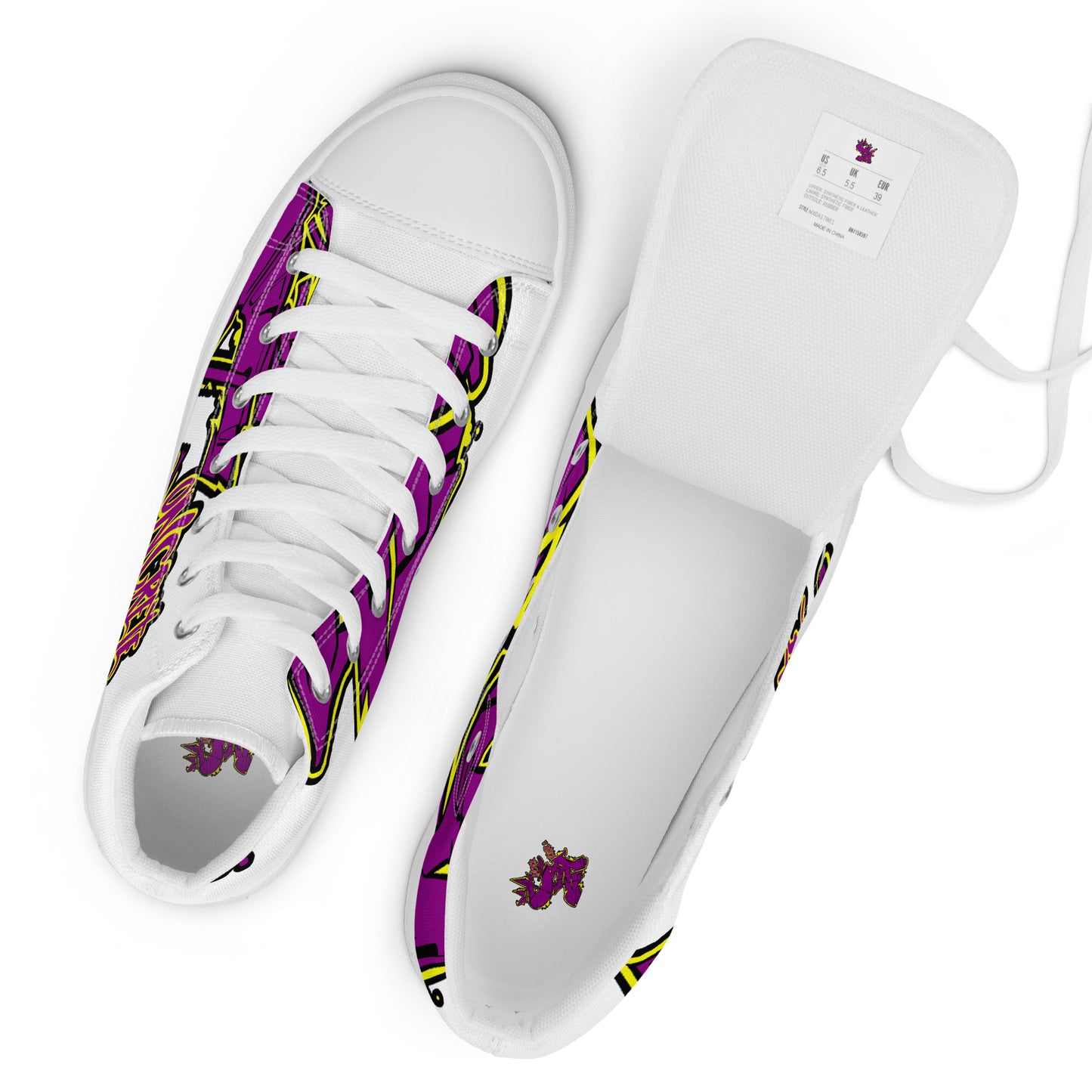 Men’s Graffiti CK CO  canvas shoes