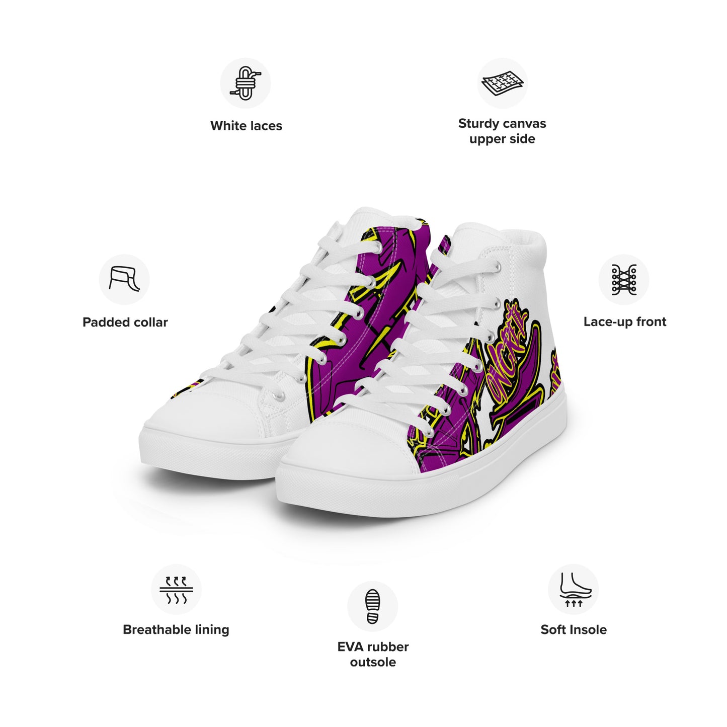 Men’s Graffiti CK CO  canvas shoes