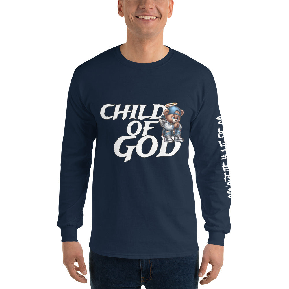 CK co "Child of God 3" Men’s Long Sleeve Shirt