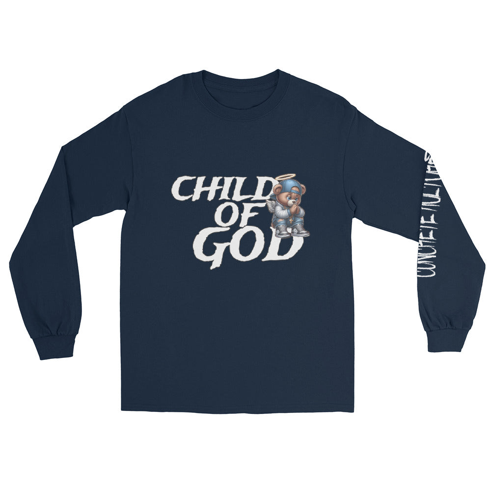 CK co "Child of God 3" Men’s Long Sleeve Shirt