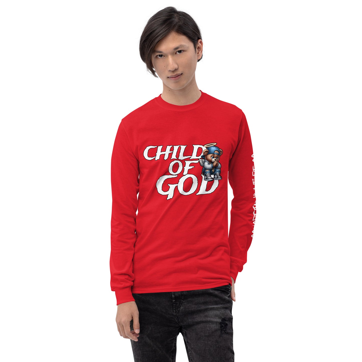 CK co "Child of God 3" Men’s Long Sleeve Shirt