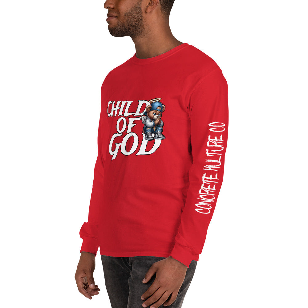 CK co "Child of God 3" Men’s Long Sleeve Shirt