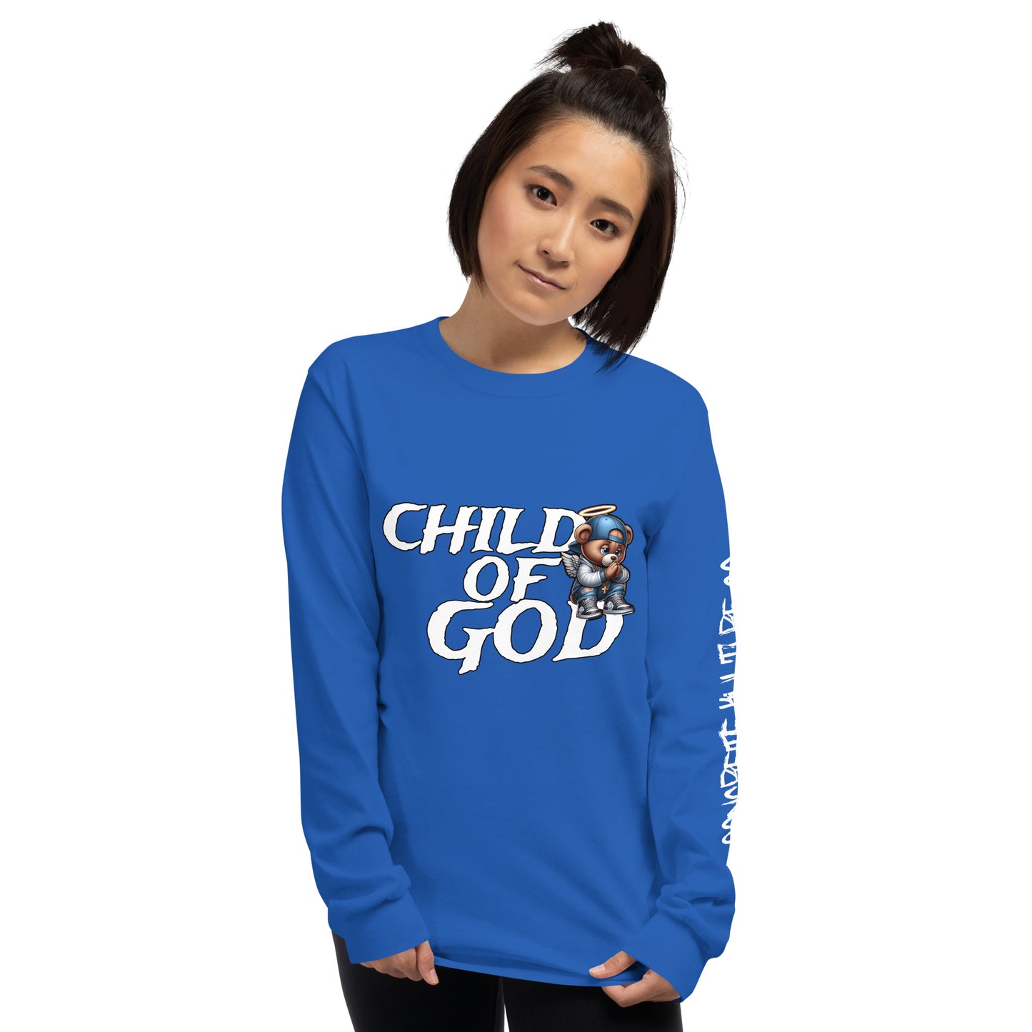 CK co "Child of God 3" Men’s Long Sleeve Shirt