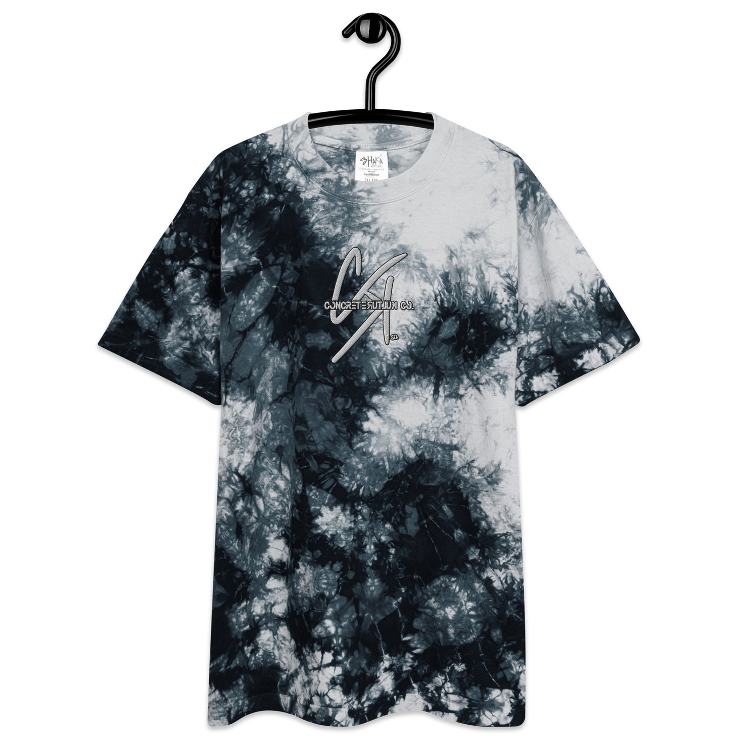 Concrete Kulture Co. "CK Co."  Oversized tie-dye t-shirt