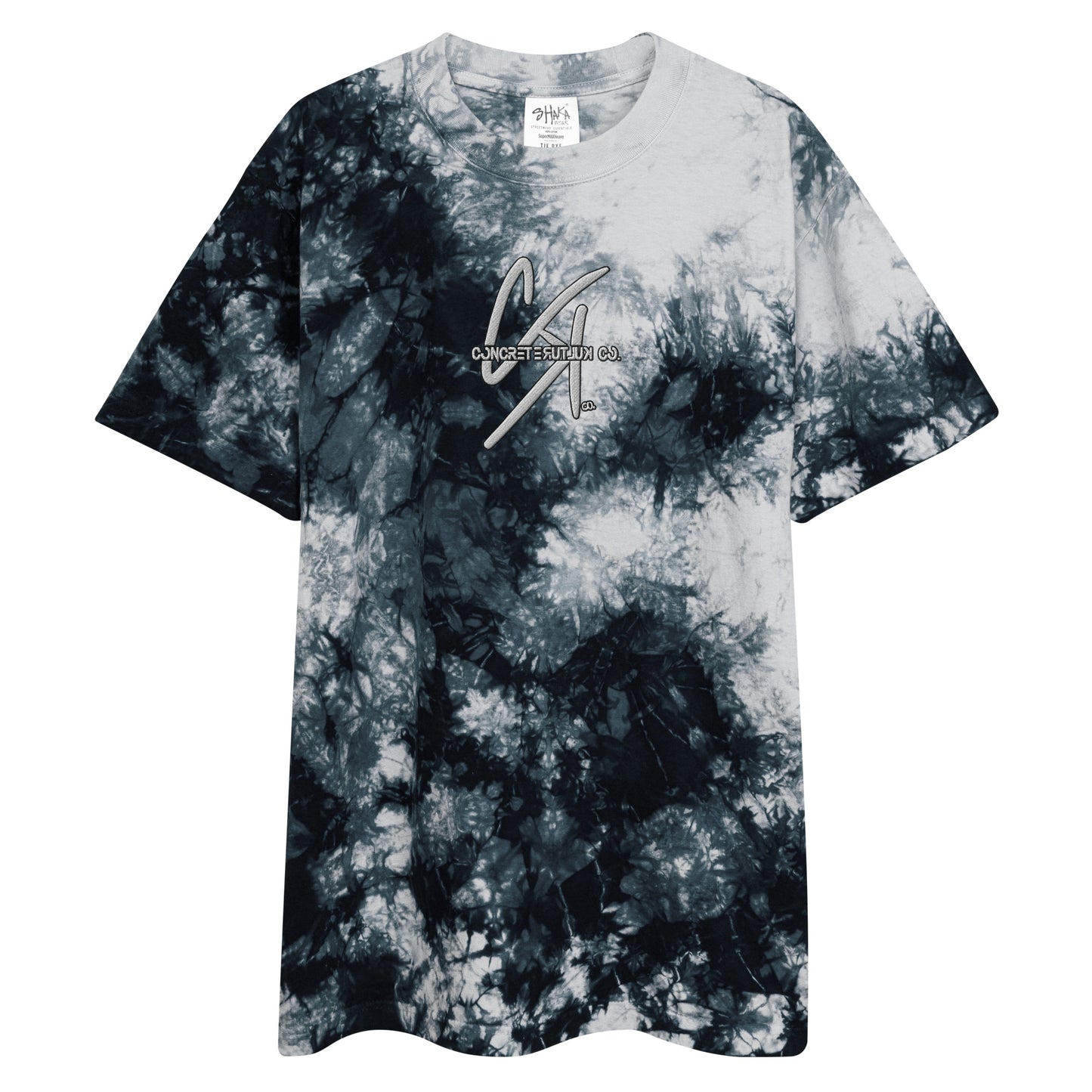 Concrete Kulture Co. "CK Co."  Oversized tie-dye t-shirt