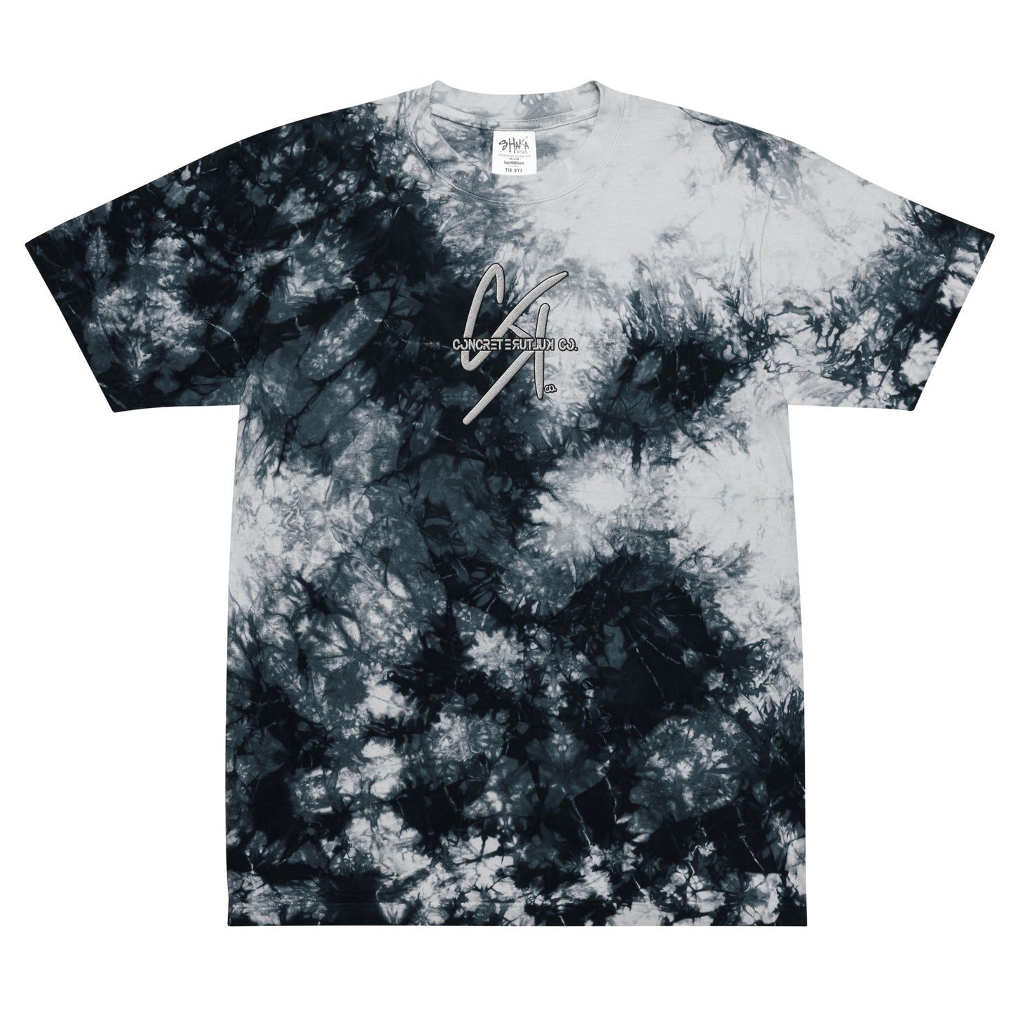 Concrete Kulture Co. "CK Co."  Oversized tie-dye t-shirt