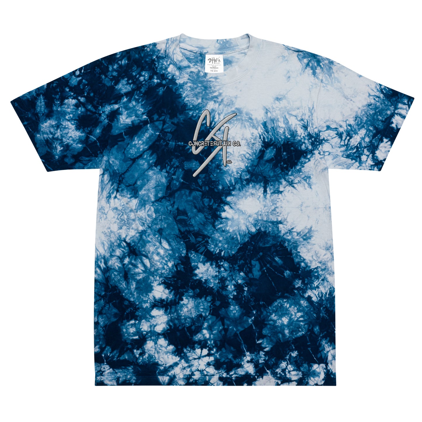Concrete Kulture Co. "CK Co."  Oversized tie-dye t-shirt