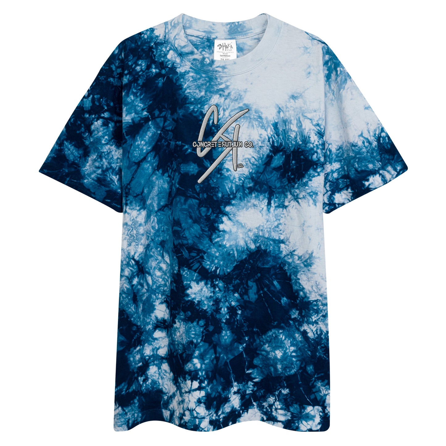 Concrete Kulture Co. "CK Co."  Oversized tie-dye t-shirt