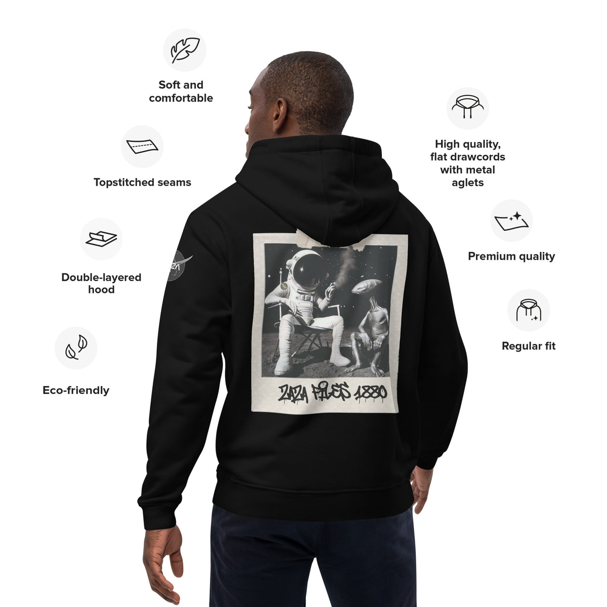Concrete Kulture Co "Zaza 1880" Hoodie