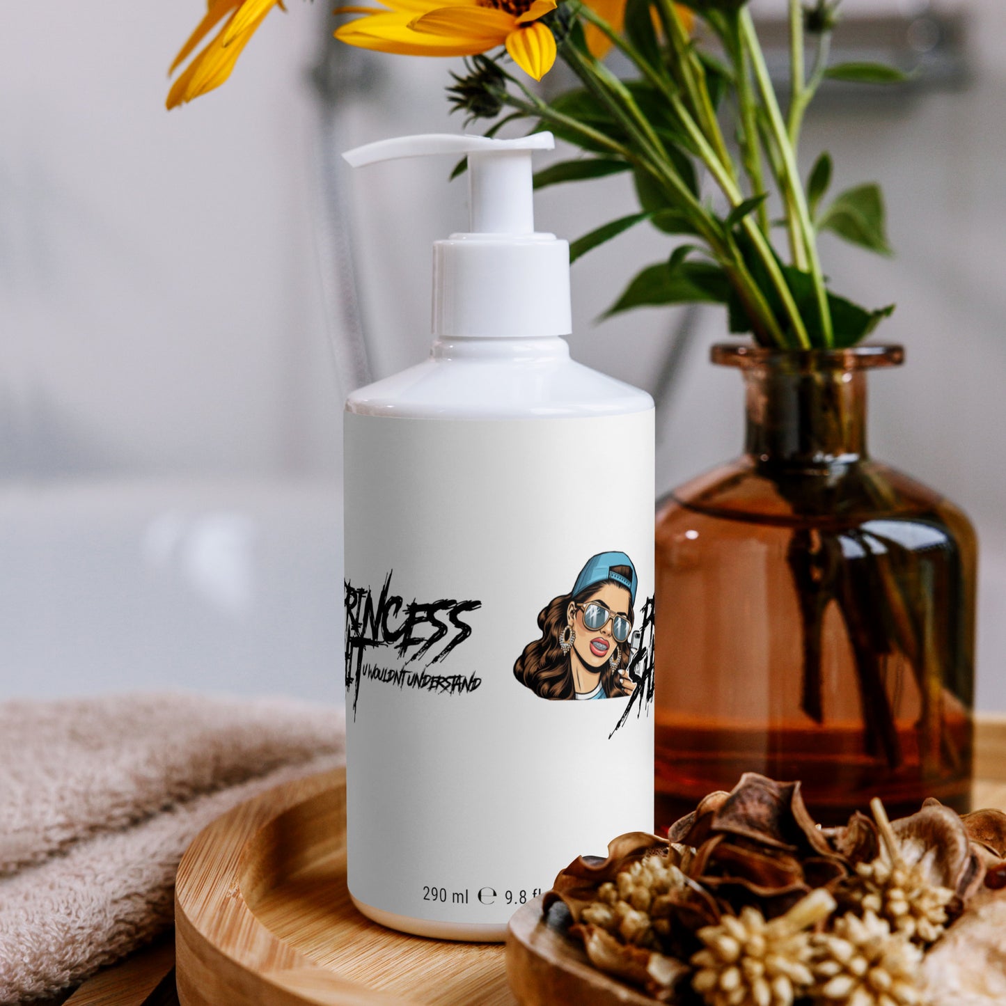 "Princess Sh!t" Refreshing hand & body lotion