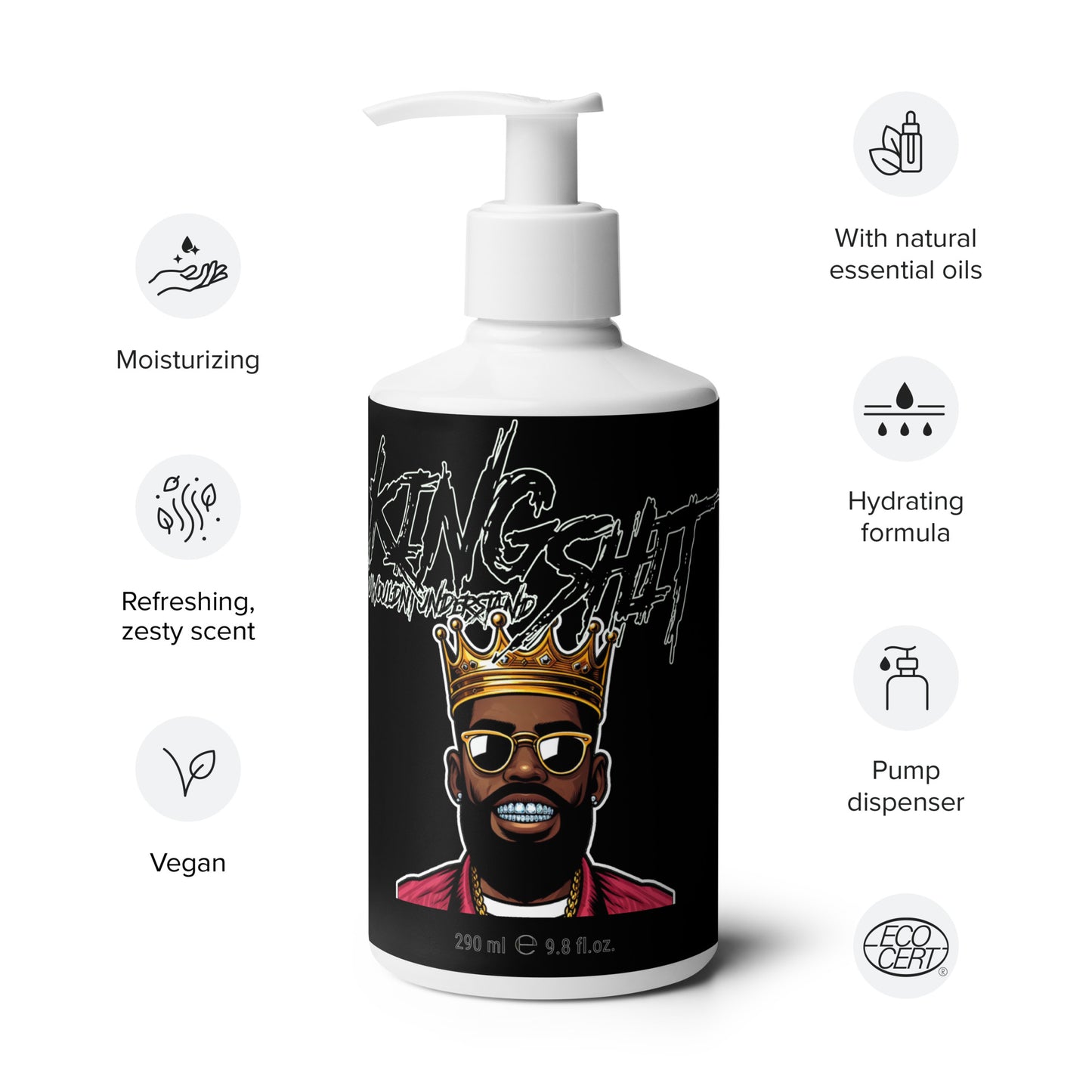 "King Sh!t" Refreshing hand & body lotion