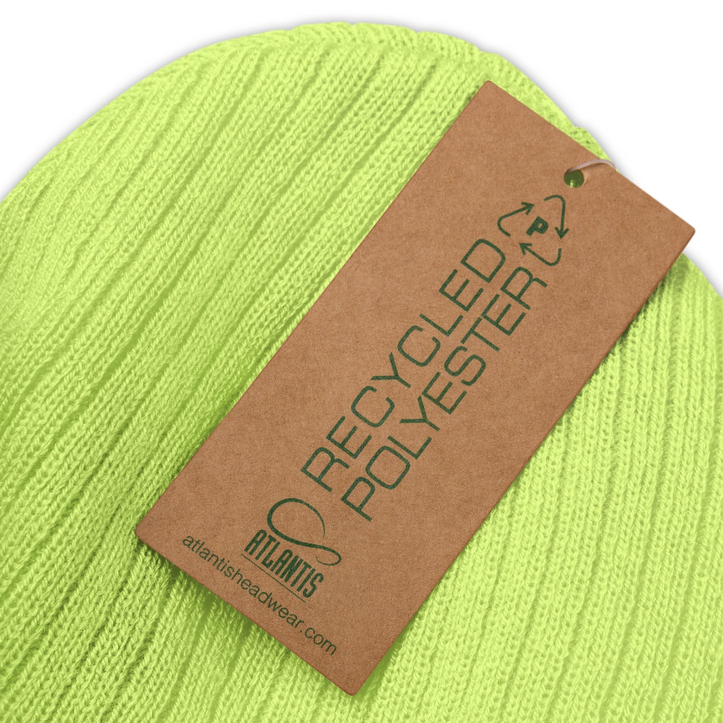 Concrete Kulture Company Ribbed knit beanie