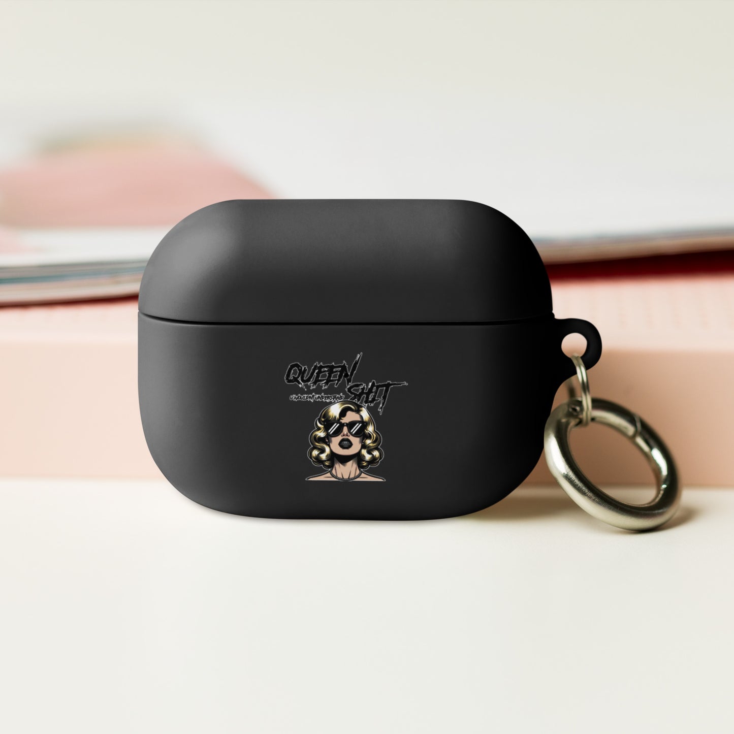 "Queen Sh!t!" Rubber Case for AirPods®