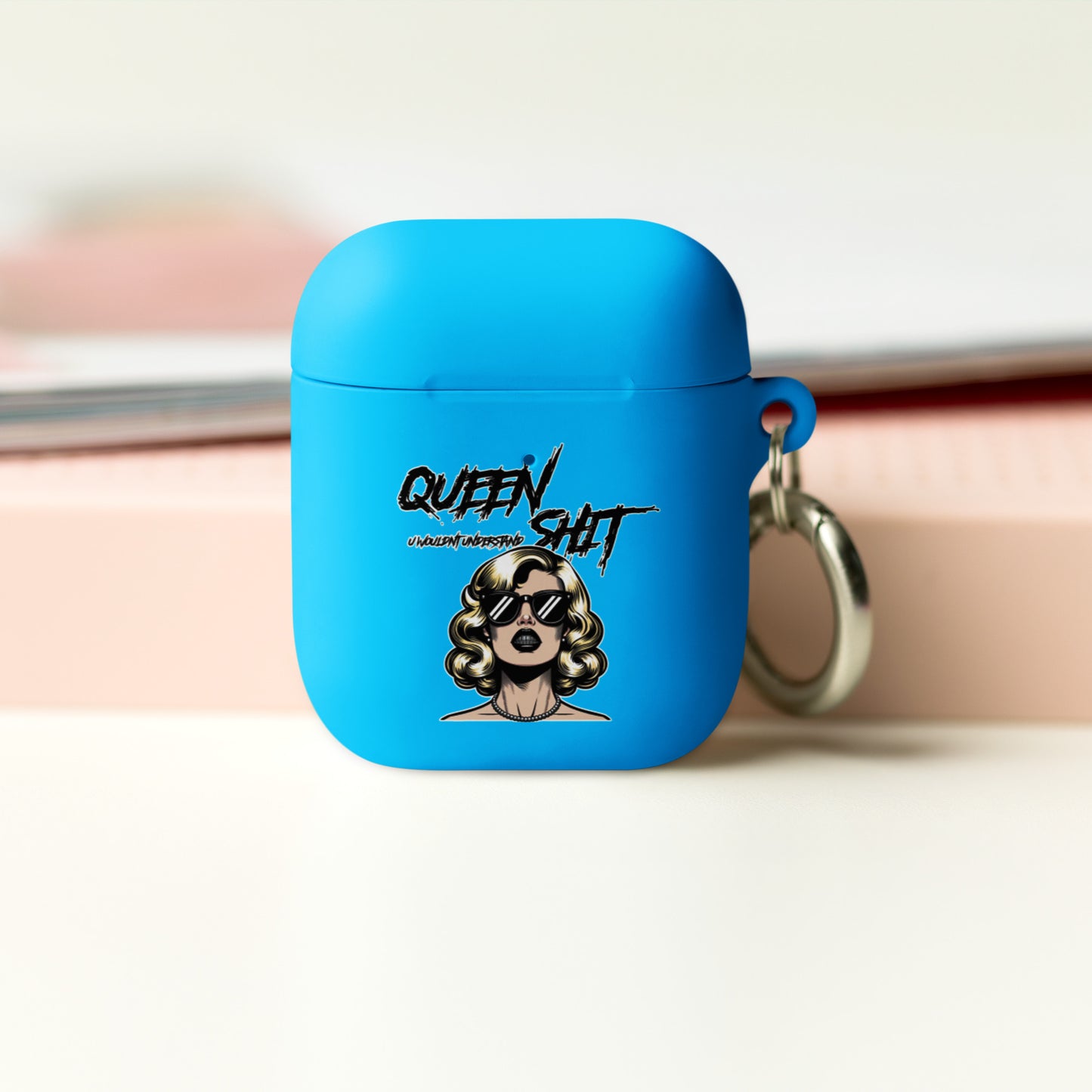 "Queen Sh!t!" Rubber Case for AirPods®