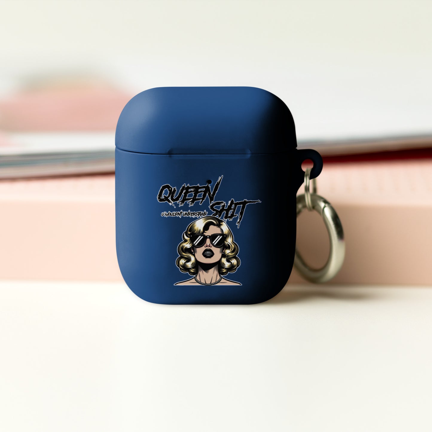 "Queen Sh!t!" Rubber Case for AirPods®