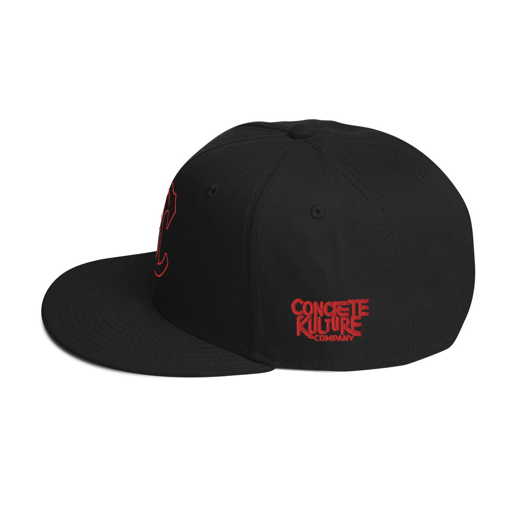 Concrete Kulture Company "CK" Snapback Hat