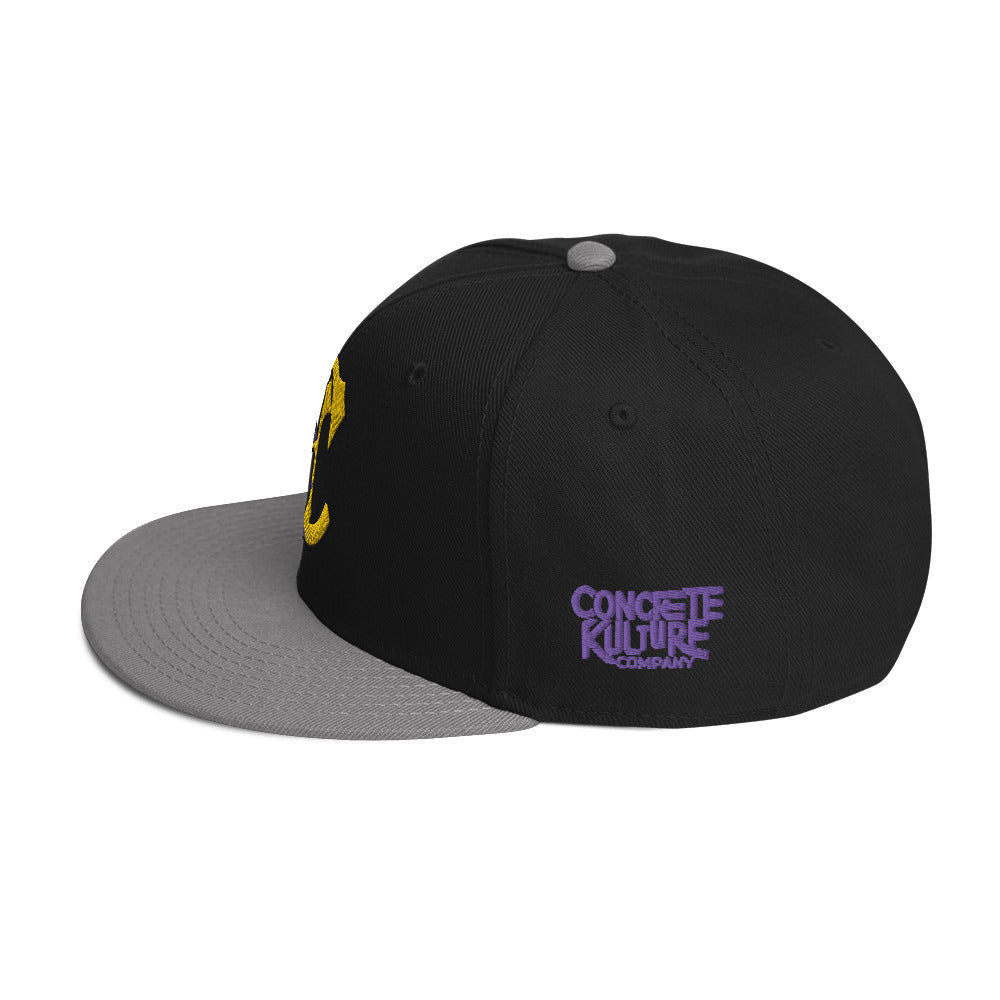 Concrete Kulture Company "CK" Snapback Hat