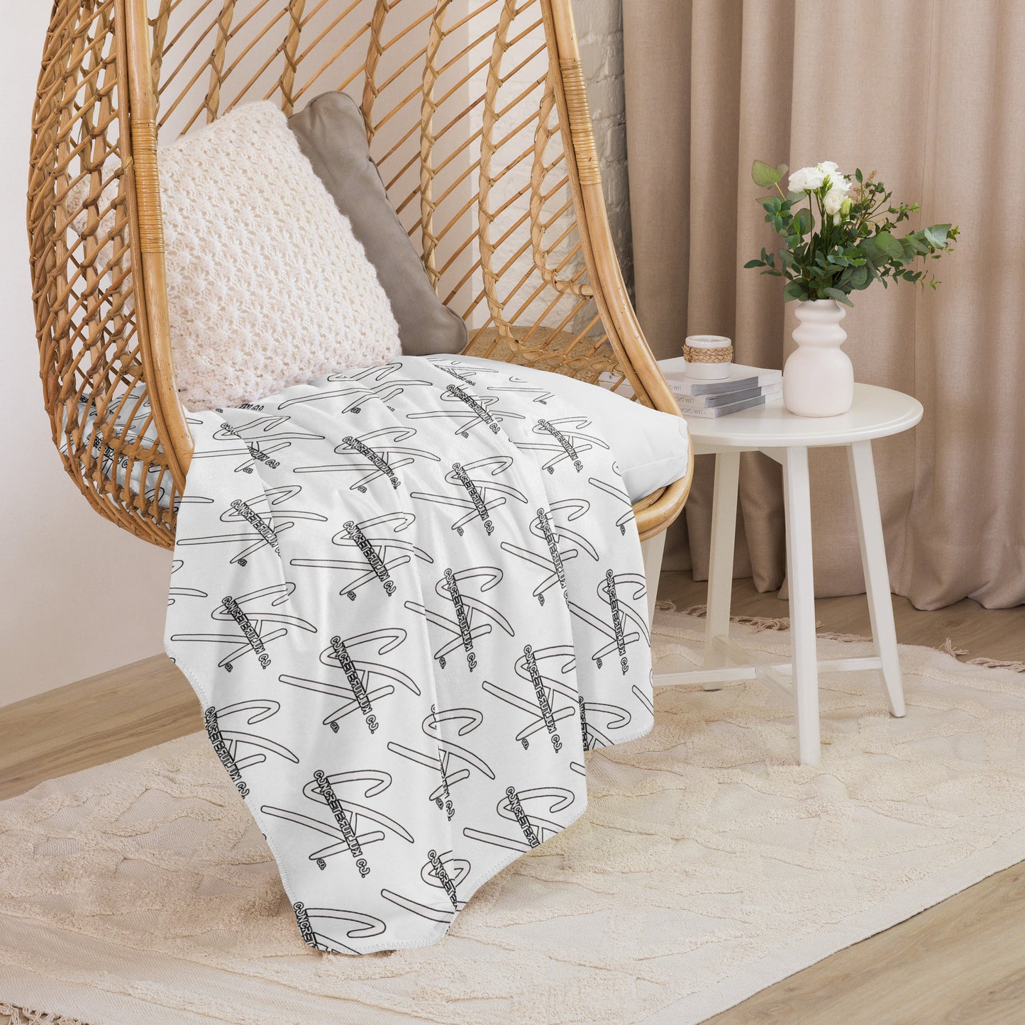 CK co Sherpa blanket