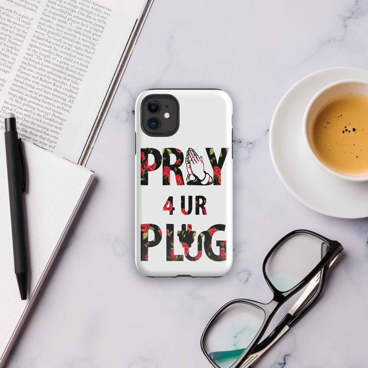 Pray 4 Ur Plug Tough Case for iPhone®
