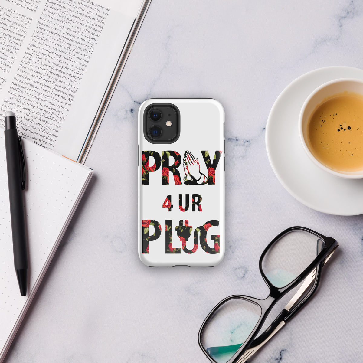 Pray 4 Ur Plug Tough Case for iPhone®