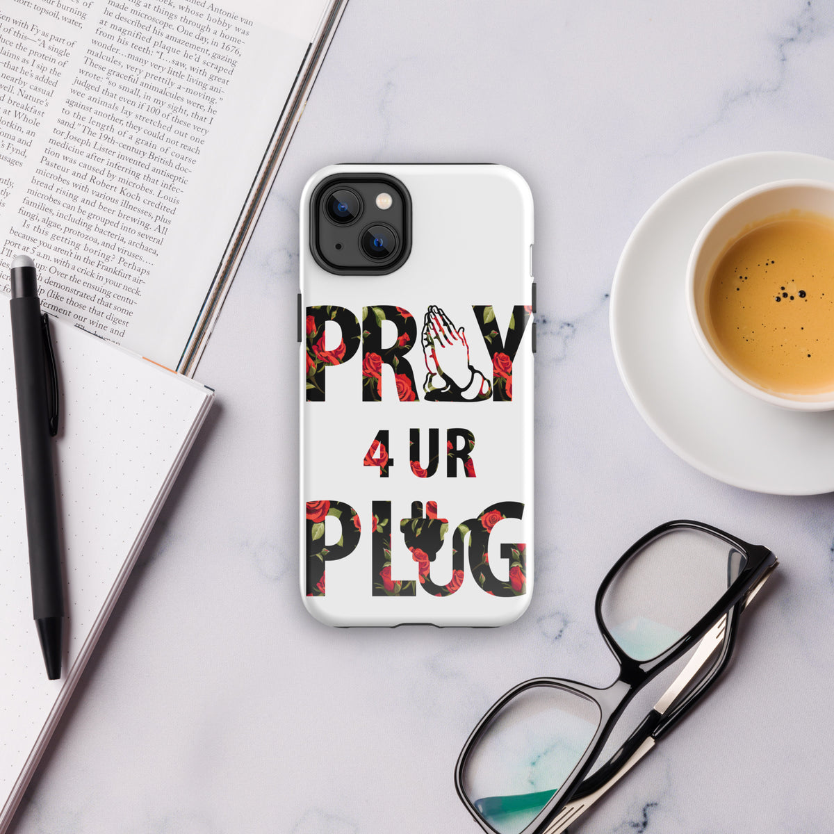 Pray 4 Ur Plug Tough Case for iPhone®