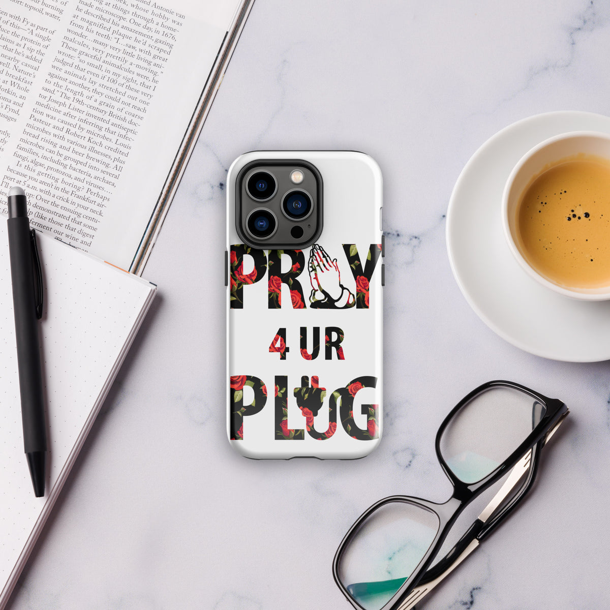 Pray 4 Ur Plug Tough Case for iPhone®